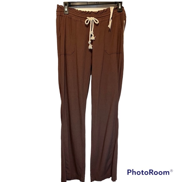 - NWT April Kiss linen beach pants - Picture 1 of 8